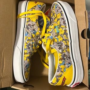 Simpsons vans itchy and scratchy sz 7.5